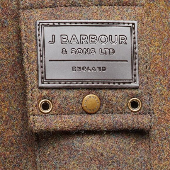 Barbour Cainwel Wool Jacket , Mens Large , New Unused - Picture 4 of 5